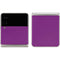 Purple Solid Galaxy Z Flip3 5G Skin