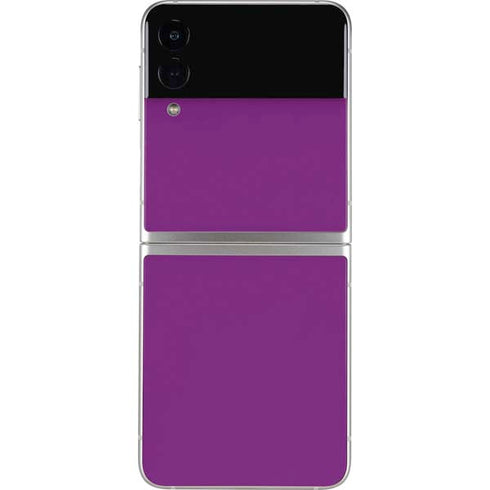 Purple Solid Galaxy Z Flip3 5G Skin
