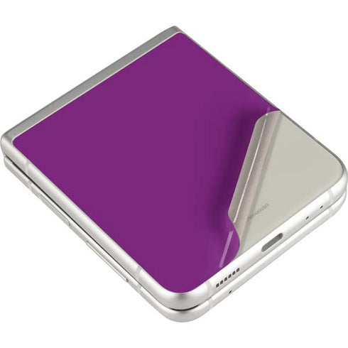 Purple Solid Galaxy Z Flip3 5G Skin