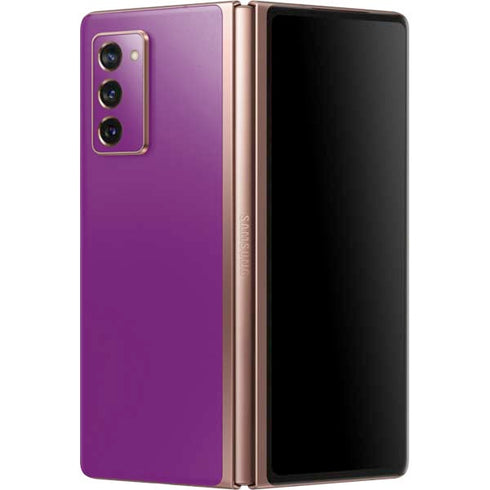 Purple Solid Galaxy Z Fold2 5G Skin
