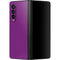 Purple Solid Galaxy Z Fold3 5G Skin