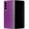 Purple Solid Galaxy Z Fold4 5G Skin