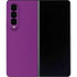 Purple Solid Galaxy Z Fold4 5G Skin