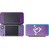 Purple Glitter Musical Heart Nintendo 2DS XL (2017) Skin