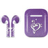 Purple Glitter Musical Heart Apple AirPods 2 Skin