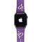Purple Glitter Musical Heart Apple Watch Band 38-40mm