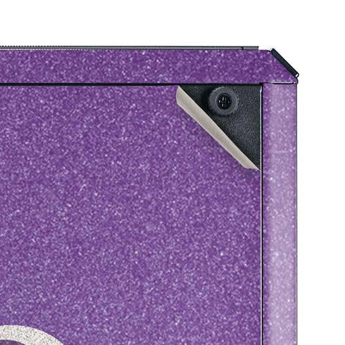 Purple Glitter Musical Heart Cooler Master MasterBox Q300L Mini Tower Skin