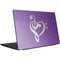 Purple Glitter Musical Heart Dell Vostro Skin