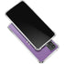 Purple Glitter Musical Heart Galaxy A32 5G Clear Case