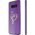 Purple Glitter Musical Heart Galaxy Note 8 Skin