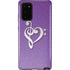 Purple Glitter Musical Heart Galaxy Note20 5G Pro Case