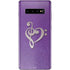 Purple Glitter Musical Heart Galaxy S10 Plus Skin