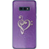 Purple Glitter Musical Heart Galaxy S10e Skin
