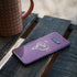 Purple Glitter Musical Heart Galaxy S10e Skin