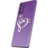 Purple Glitter Musical Heart Galaxy S20 Fan Edition Skin