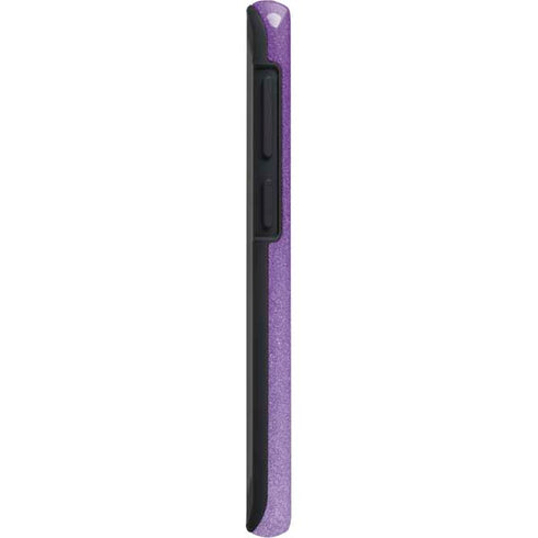 Purple Glitter Musical Heart Galaxy S20 Plus Pro Case