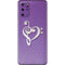 Purple Glitter Musical Heart Galaxy S20 Plus Skin