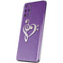 Purple Glitter Musical Heart Galaxy S20 Plus Skin