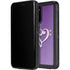 Purple Glitter Musical Heart Galaxy S20 Plus Waterproof Case