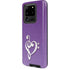 Purple Glitter Musical Heart Galaxy S20 Ultra 5G Pro Case