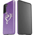 Purple Glitter Musical Heart Galaxy S21 Plus 5G Pro Case