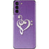 Purple Glitter Musical Heart Galaxy S21 Plus 5G Skin