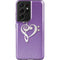 Purple Glitter Musical Heart Galaxy S21 Ultra 5G Pro Case