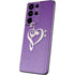 Purple Glitter Musical Heart Galaxy S21 Ultra 5G Skin