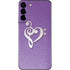 Purple Glitter Musical Heart Galaxy S22 Plus Skin