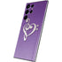Purple Glitter Musical Heart Galaxy S22 Ultra Skin