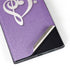 Purple Glitter Musical Heart Galaxy S22 Ultra Skin