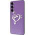 Purple Glitter Musical Heart Galaxy S23 Plus Skin