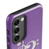 Purple Glitter Musical Heart Galaxy S23 Pro Case