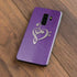 Purple Glitter Musical Heart Galaxy S9 Plus Skin
