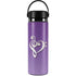 Purple Glitter Musical Heart Hydro Flask 20oz Wide Mouth Skin