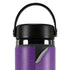 Purple Glitter Musical Heart Hydro Flask 20oz Wide Mouth Skin