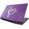 Purple Glitter Musical Heart Lenovo IdeaPad Skin