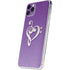 Purple Glitter Musical Heart iPhone 11 Pro Max Skin