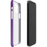 Purple Glitter Musical Heart iPhone 12 Mini Lite Case