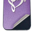 Purple Glitter Musical Heart iPhone 12 Skin