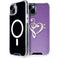 Purple Glitter Musical Heart iPhone 15 Plus MagSafe Case