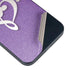 Purple Glitter Musical Heart iPhone 14 Plus Skin