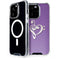 Purple Glitter Musical Heart iPhone 15 Pro MagSafe Case