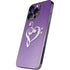 Purple Glitter Musical Heart iPhone 14 Pro Max Skin