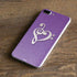 Purple Glitter Musical Heart iPhone 7 Plus Skin