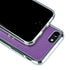 Purple Glitter Musical Heart iPhone SE (2nd & 3rd Gen) Clear Case