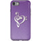 Purple Glitter Musical Heart iPhone SE (2nd & 3rd Gen) Pro Case