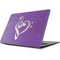 Purple Glitter Musical Heart Apple MacBook Skin