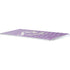 Purple Glitter Musical Heart Magic Keyboard Skin