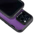 Purple Glitter Musical Heart Otterbox Defender iPhone Skin